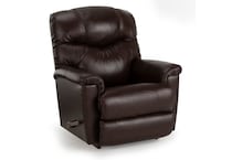 bl cozy match tobacco chaise rocker recliner   