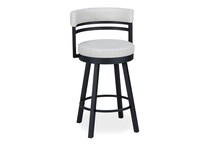 black coral casual counter height stools   