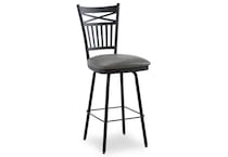 black coral elephant casual counter height stools   