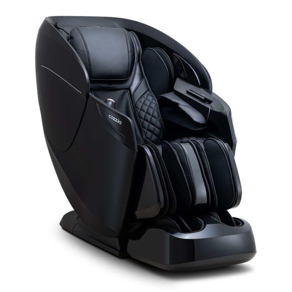black black massage rocker recliner   