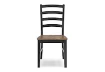 black brown casual counter height stools   