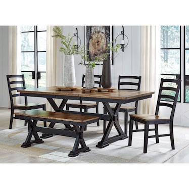 Riverside 6-Pc. Dining Set