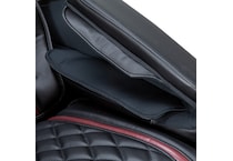 black burgundy massage rocker recliner   