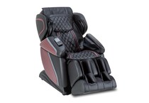 black burgundy massage rocker recliner   