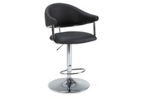 black casual counter height stools   