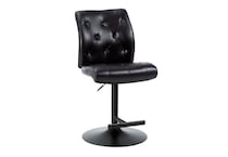 black casual counter height stools   