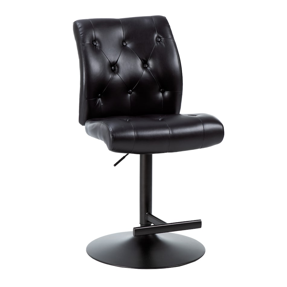 black casual counter height stools   