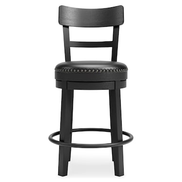 Cooper Black Counter Stool