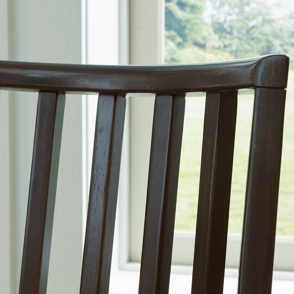 black casual standard height   