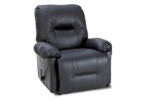 black chaise rocker recliner   