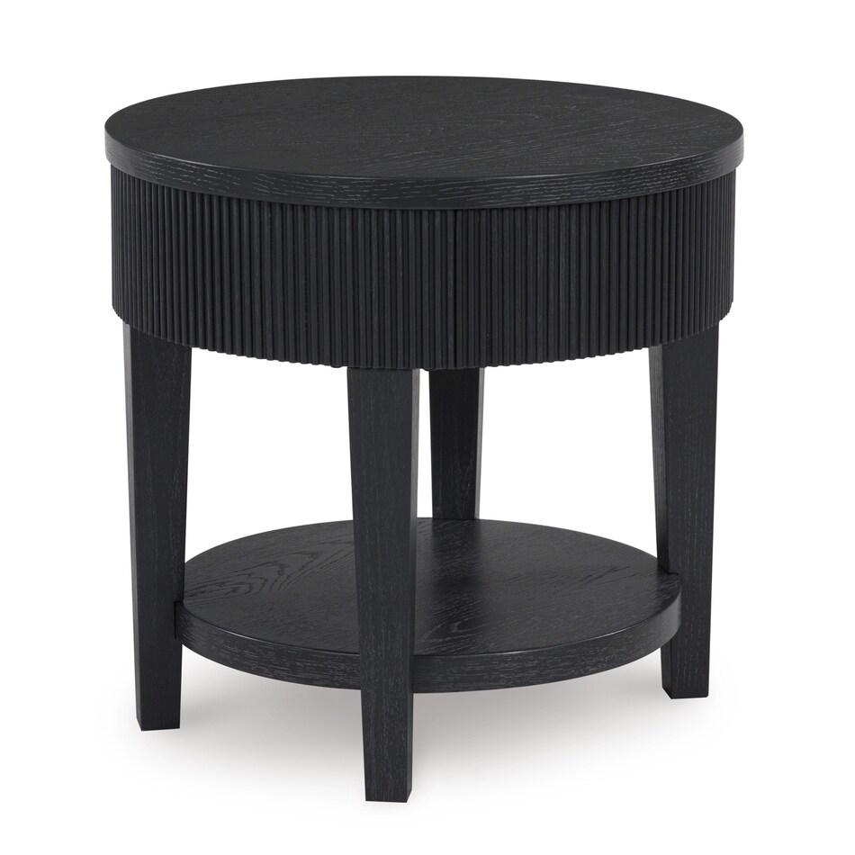 black contemporary tables   