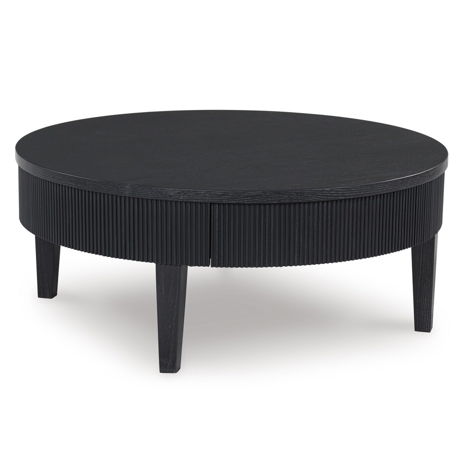 black contemporary tables   