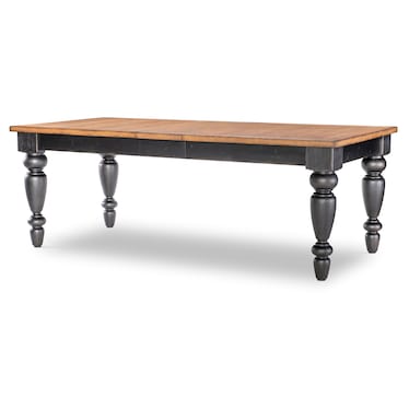Vintage Black Leg Table