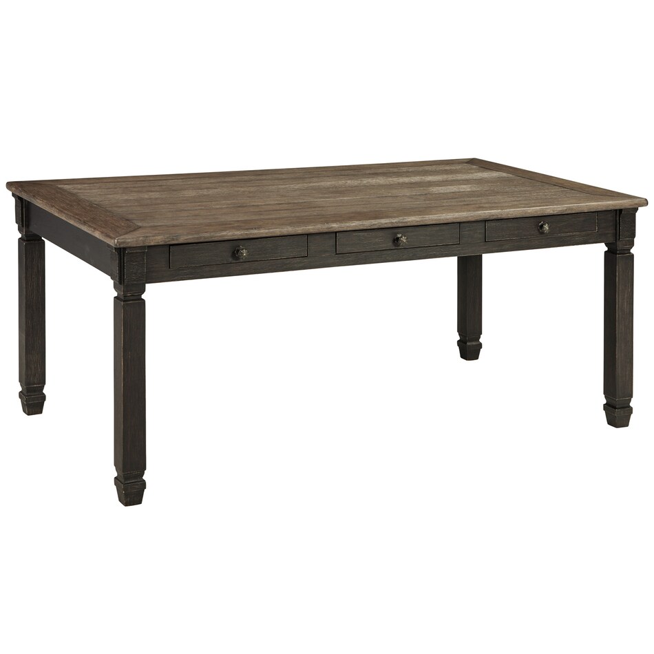 black gray country formal dining room   