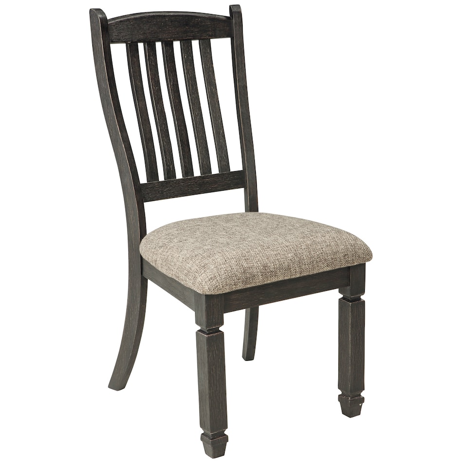 black gray country formal dining room   