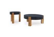 black natural transitional casual tables   