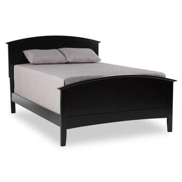 Broadway Full Black Bed
