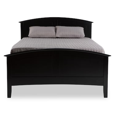 Broadway Full Black Bed