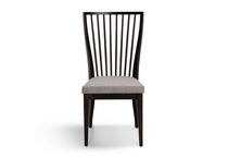 black solid wood dining   