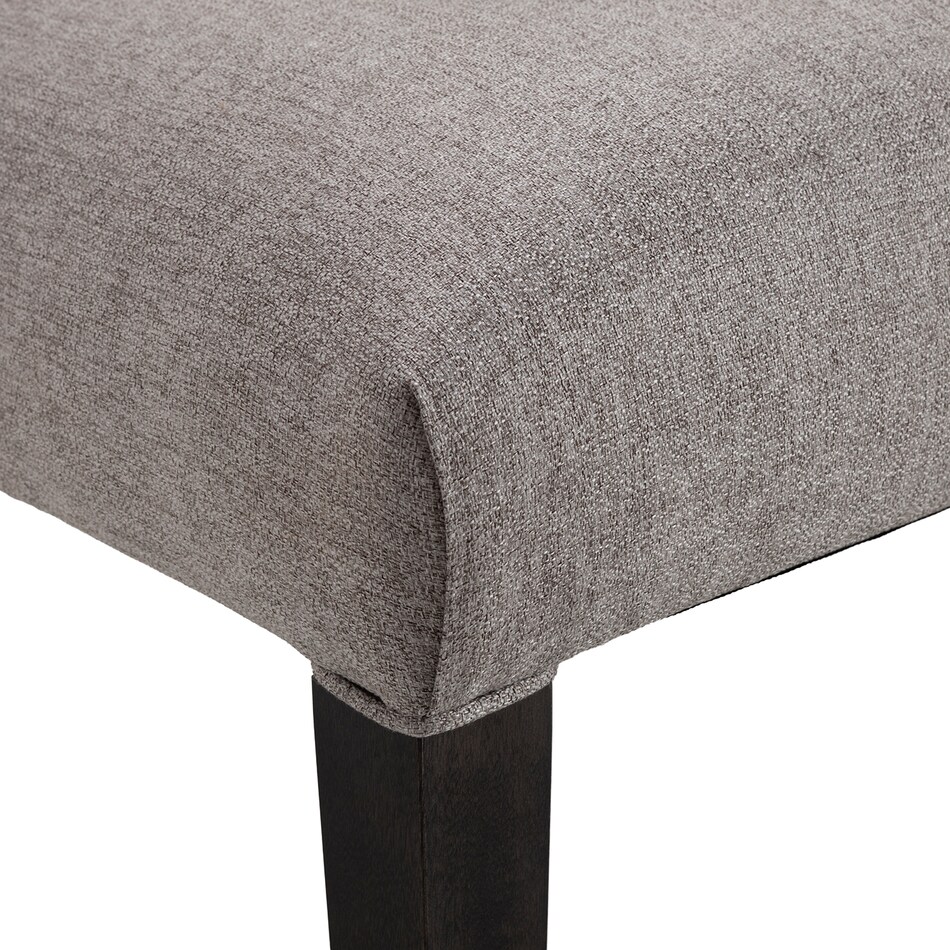 black solid wood dining   