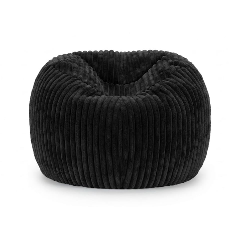 black stationary chair   