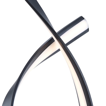 Ribbon Black Table Lamp