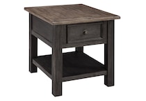 black transitional casual tables   