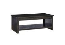 black transitional casual tables   