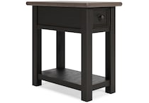 black transitional casual tables   