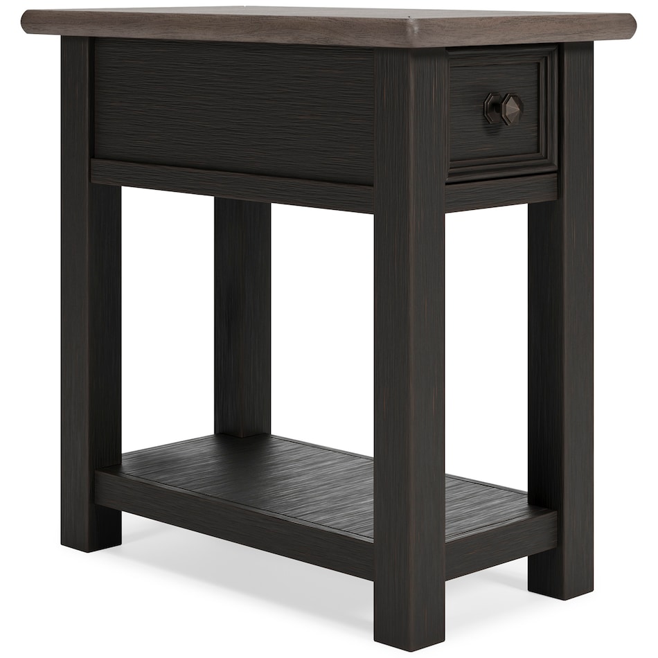 black transitional casual tables   