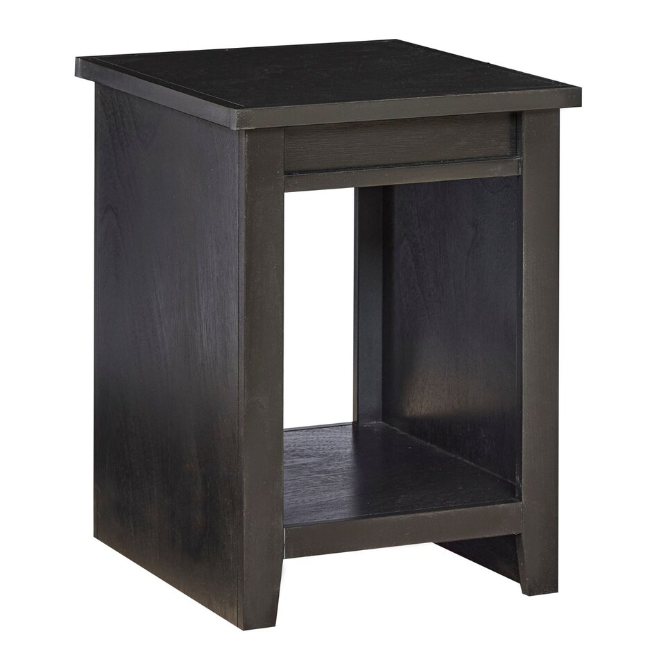 black transitional casual tables   