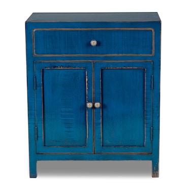 Madeira Blue Accent Cabinet