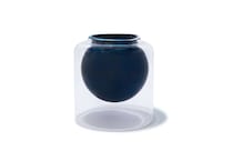 blue august haven candle light   