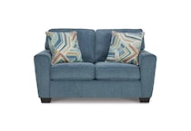 blue casual sofas   