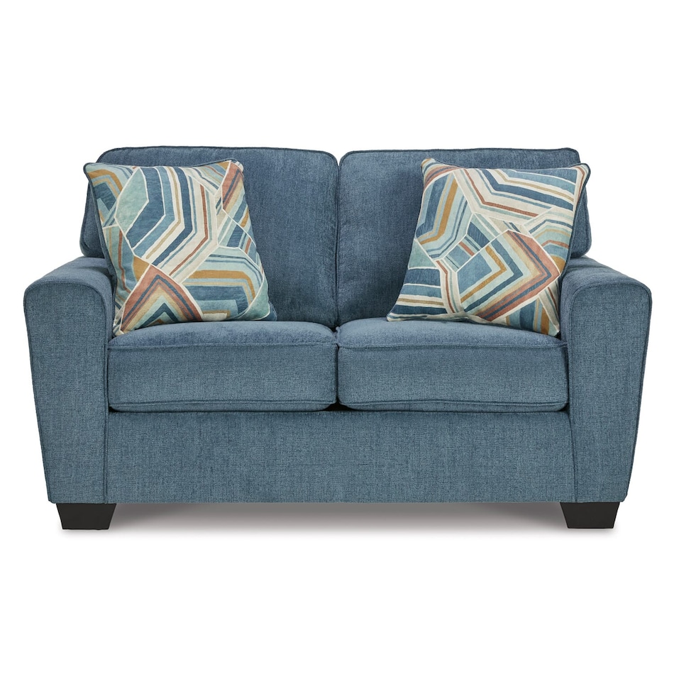 blue casual sofas   