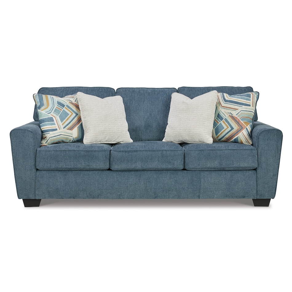 blue casual sofas   