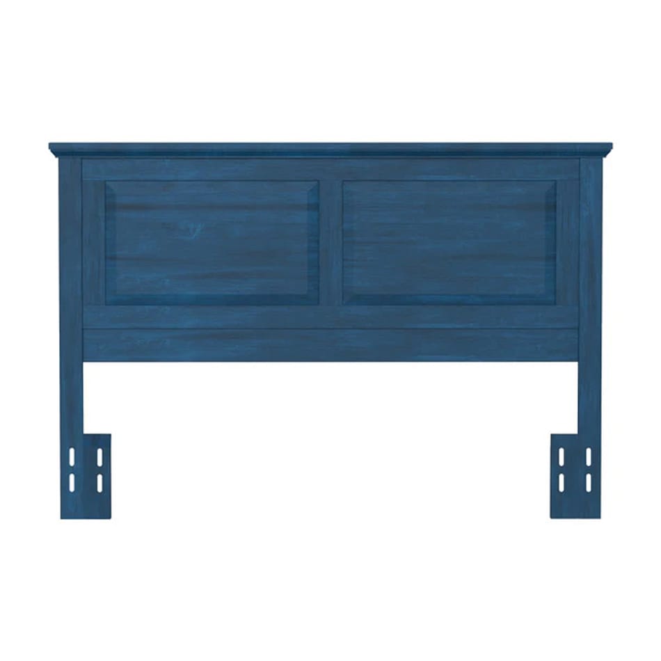 blue casual transitional bedroom   