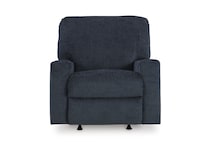 blue sectional stationary   