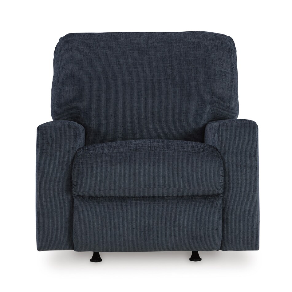 blue sectional stationary   