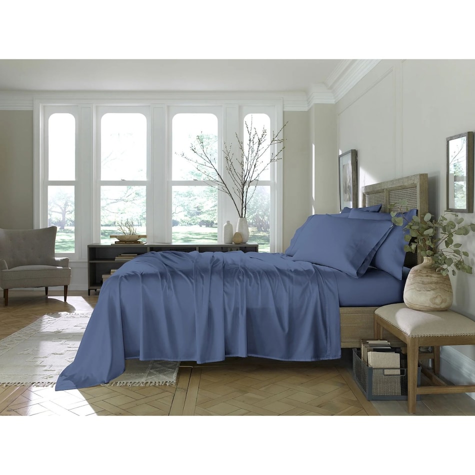 blue sheet set   