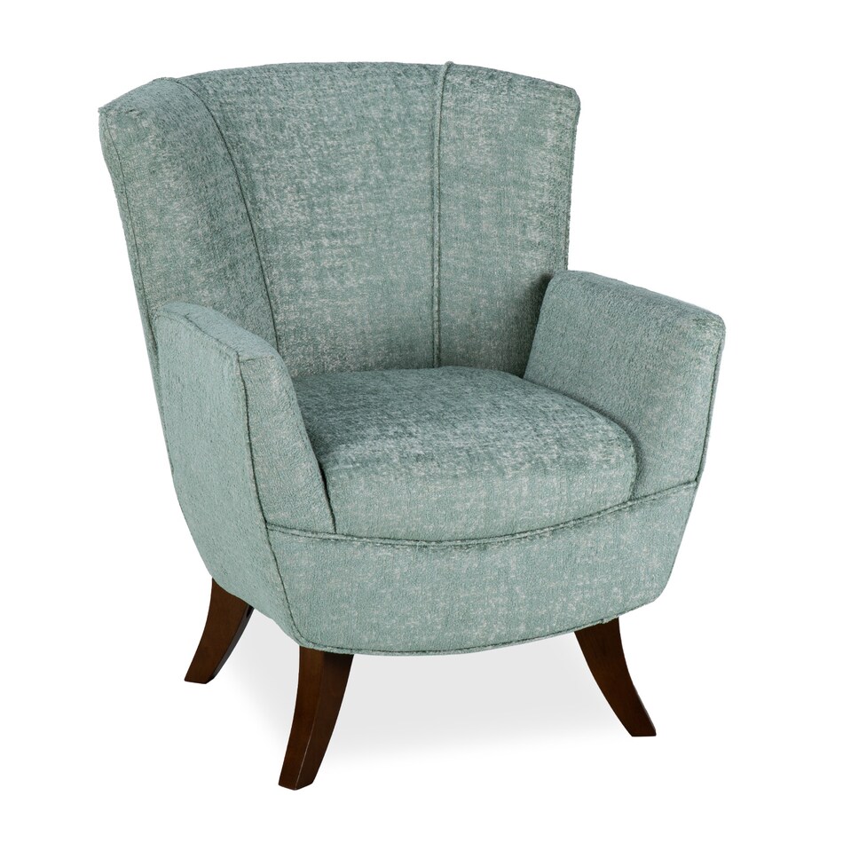 blue stationary chair   
