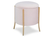 blush pink accent pieces   