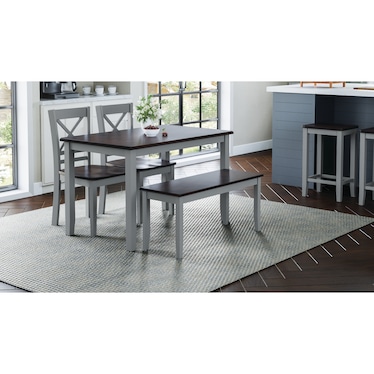 Asbury 4-Pc. Dining Package
