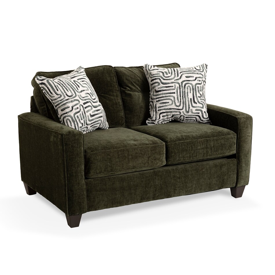 braves olive casual sofas   