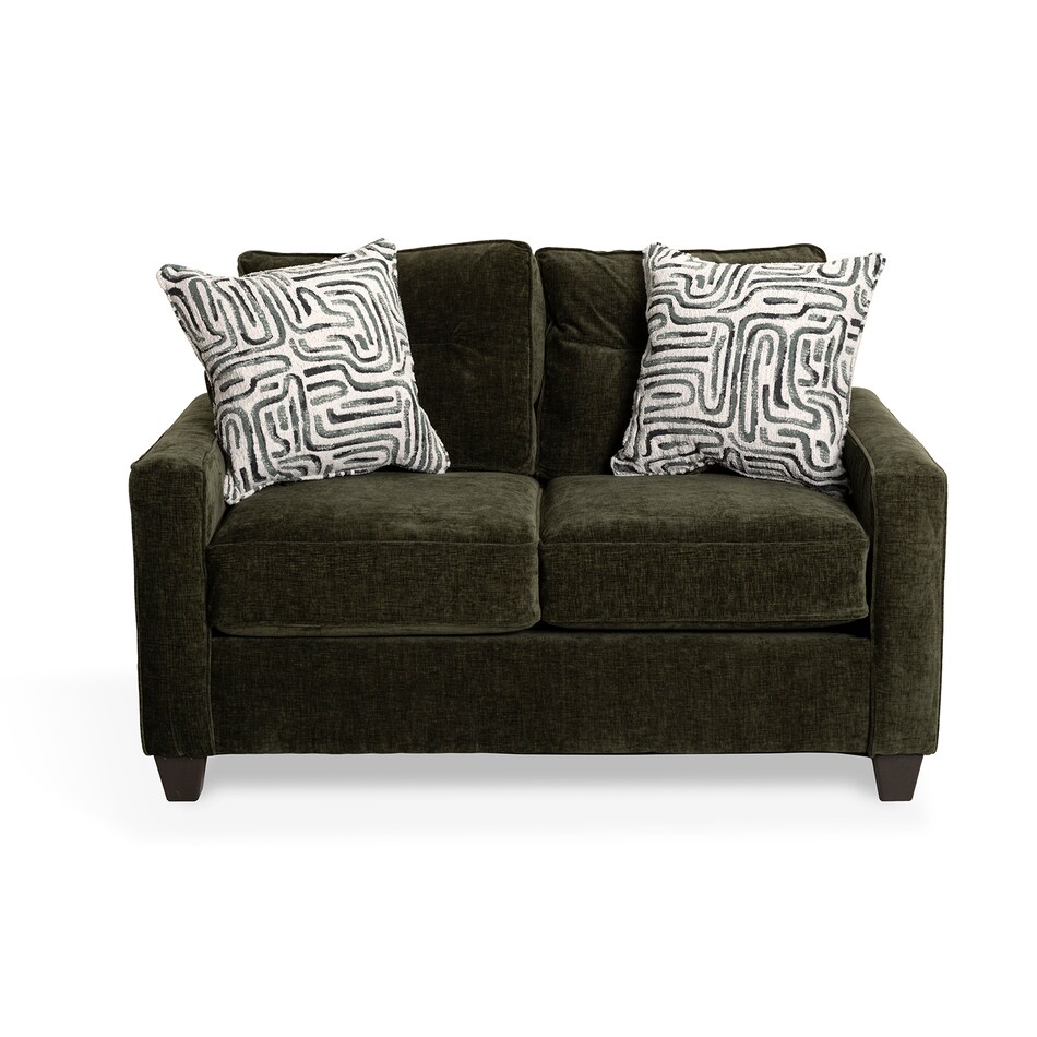 braves olive casual sofas   