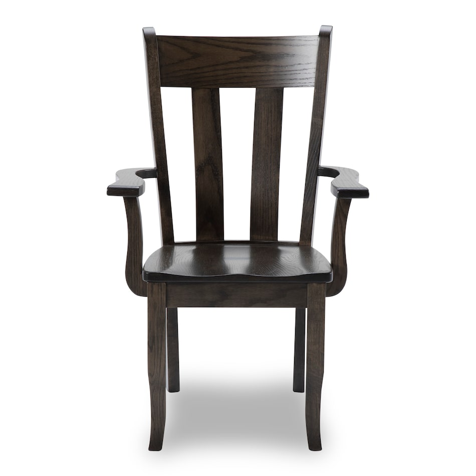 briar oak solid wood dining   