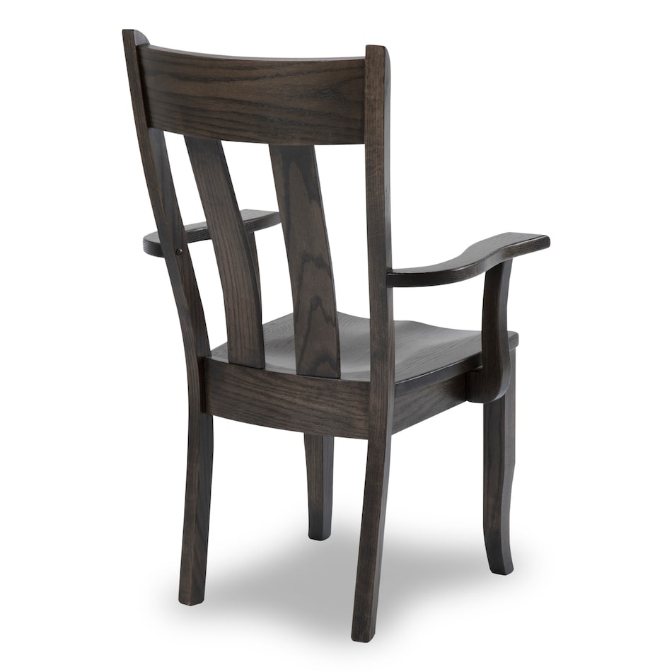 briar oak solid wood dining   