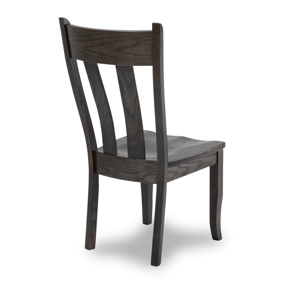 briar oak solid wood dining   