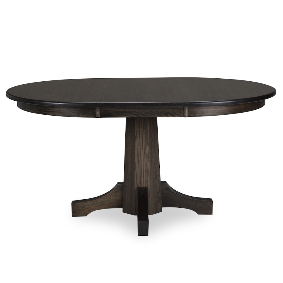 briar oak solid wood dining dtbl  