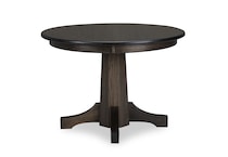 briar oak solid wood dining dtbl  